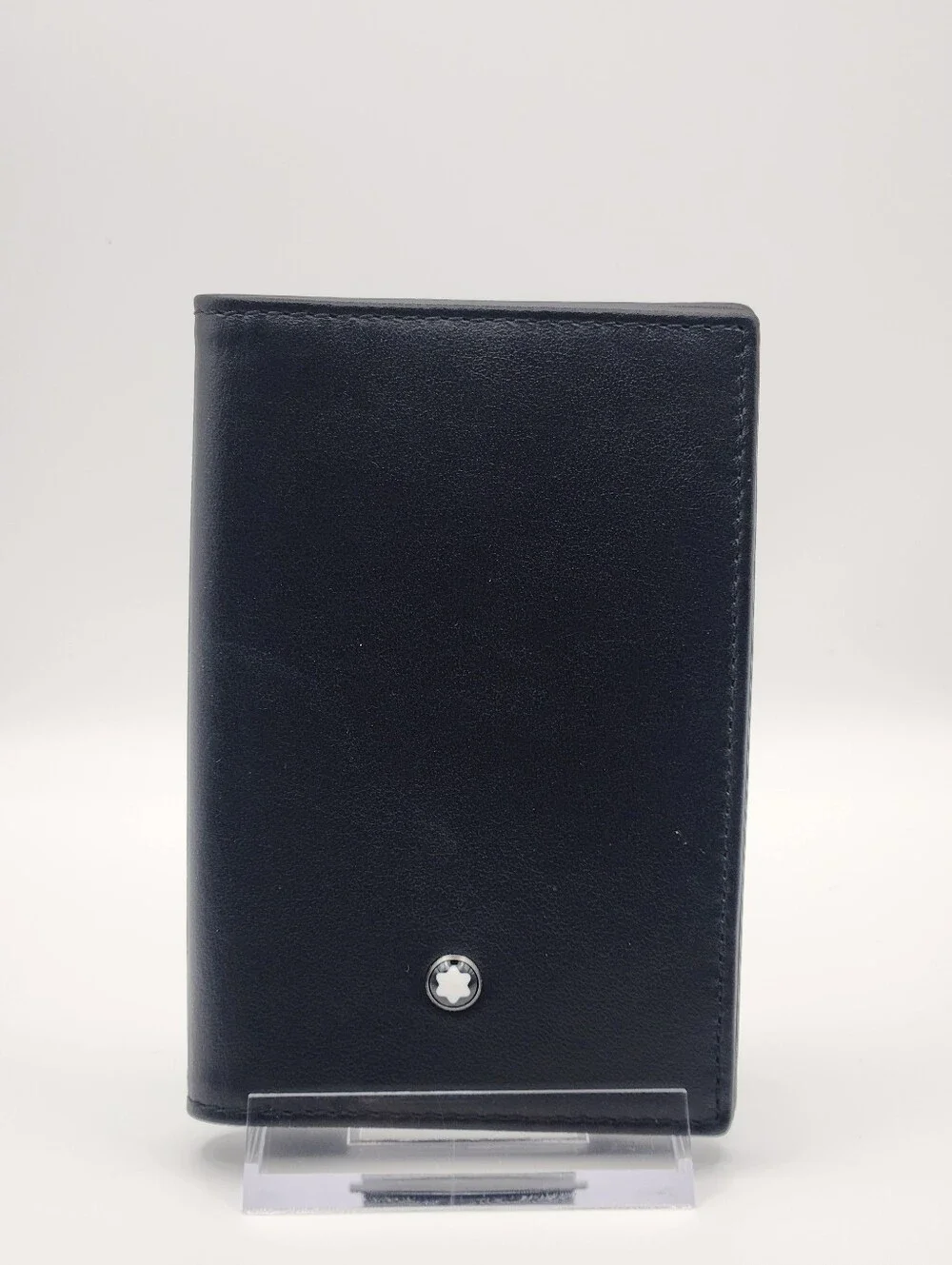 Montblanc For BMW Black Leather Business Card Holder